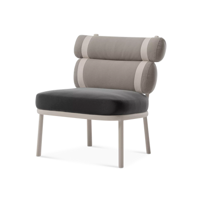 Roll - Fauteuil extérieur en acrylique par Kettal