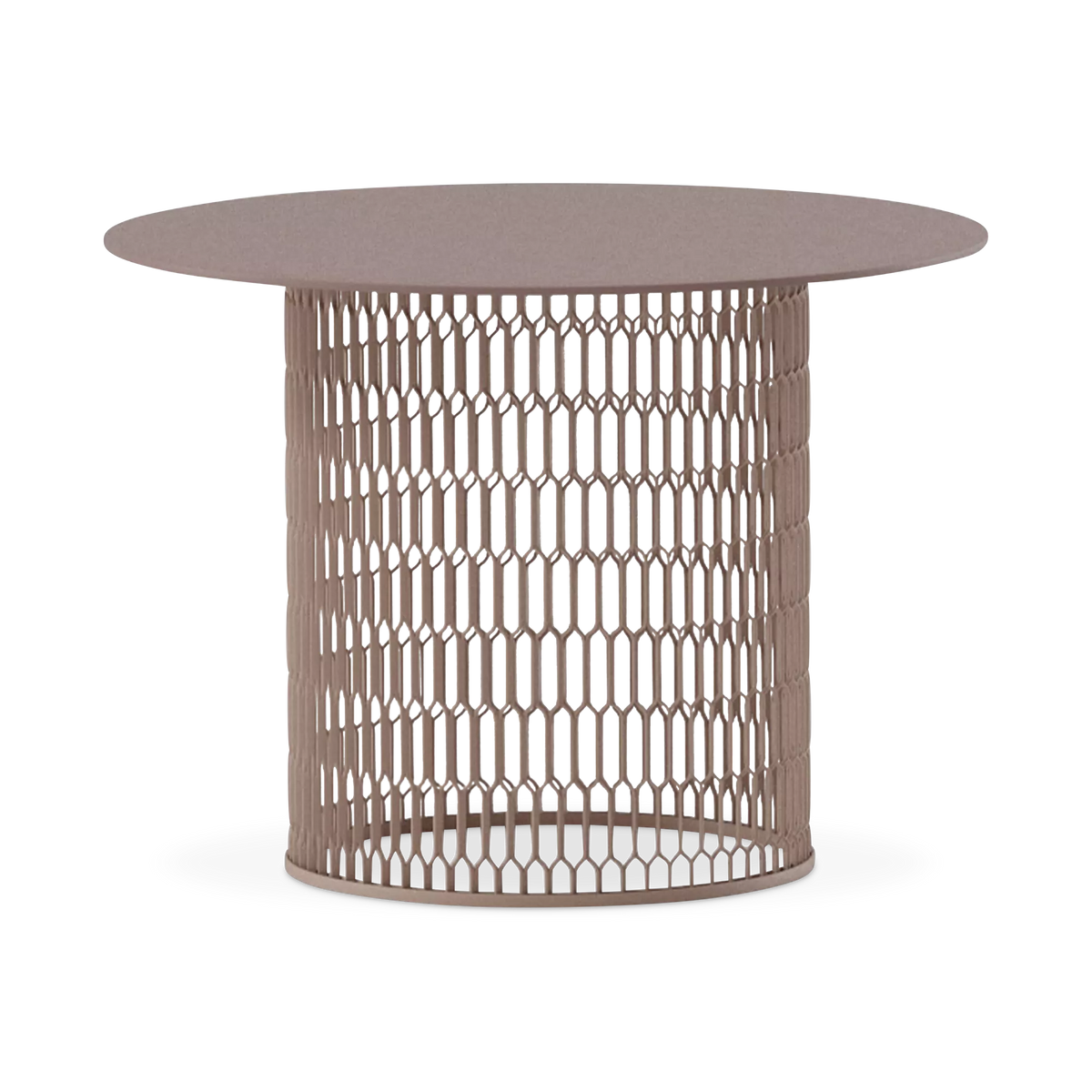 Mesh - Table d'appoint extérieure en aluminium par Kettal