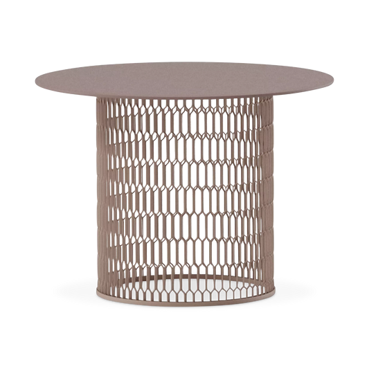 Mesh - Table d'appoint extérieure en aluminium par Kettal