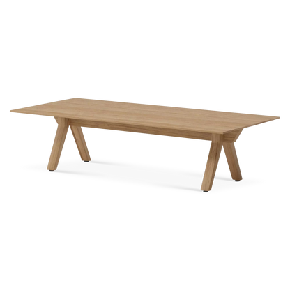 Viesques - Table basse extérieure en teck par Kettal