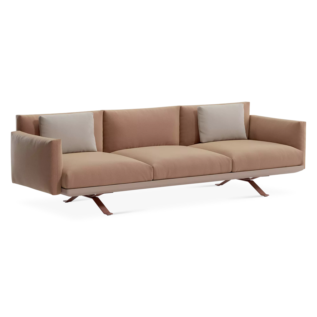 Boma - Outdoor Acrylic 3-Seater Sofa by Kettal