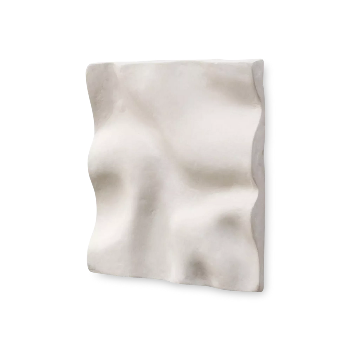Blanco - décoration murale en papier mâché ivoire