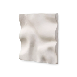 Blanco - décoration murale en papier mâché ivoire