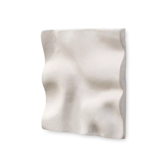 Blanco - ivory paper mache wall décor