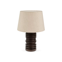 Marlo - lampe de table en bois de manguier