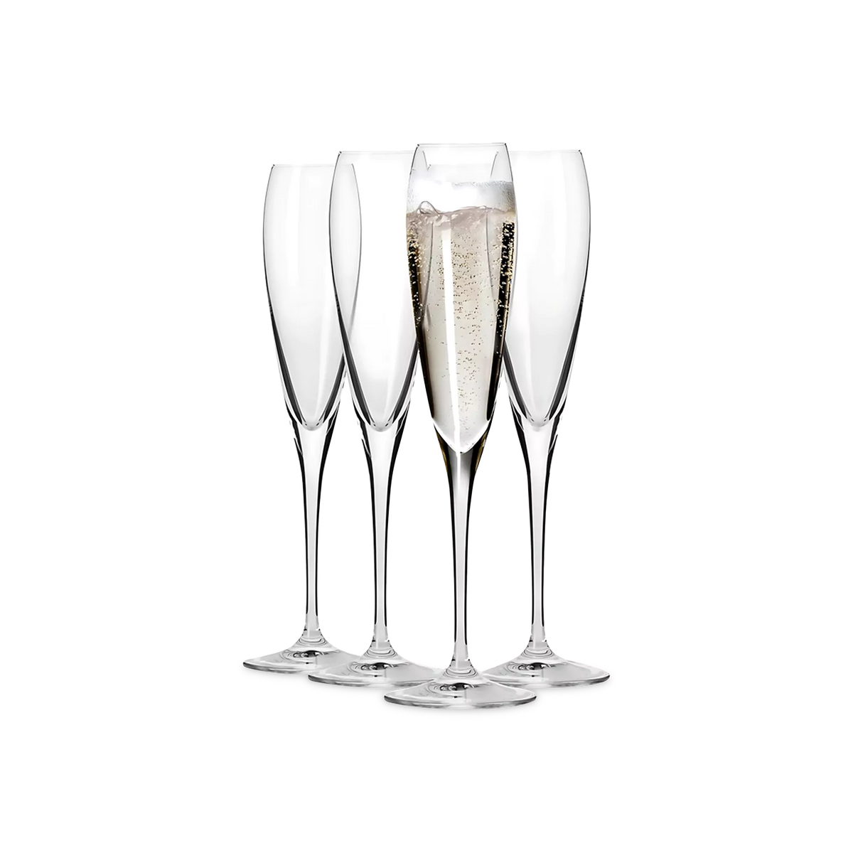 Perla - Set of 4 Champagne Flutes