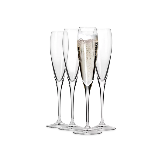 Perla - Set of 4 Champagne Flutes