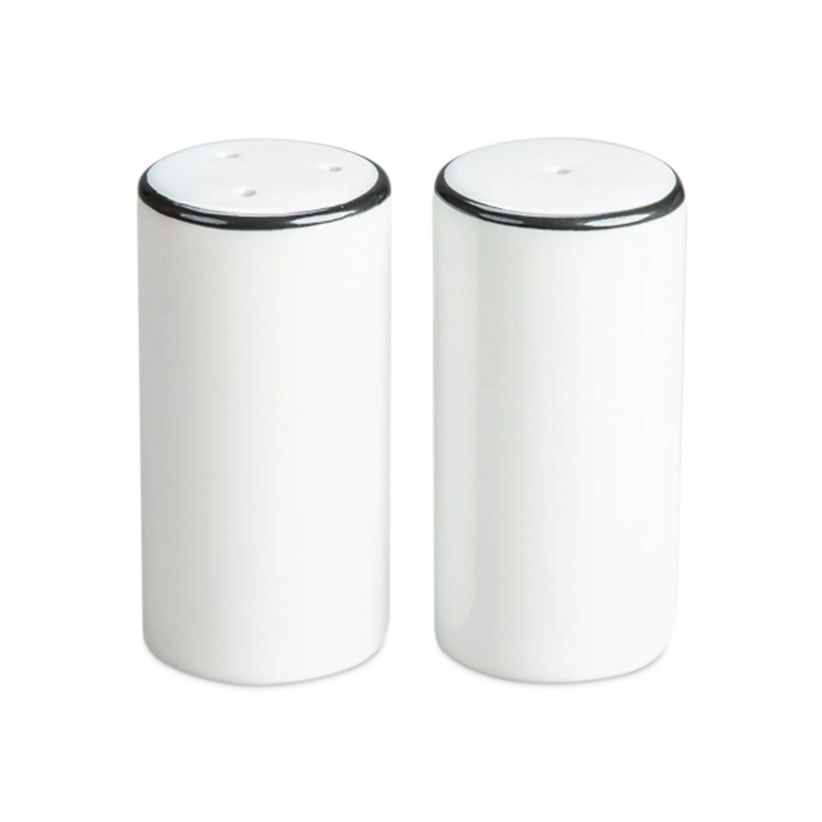 Silhouette - salière et poivrière en porcelaine
