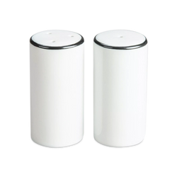 Silhouette - salière et poivrière en porcelaine