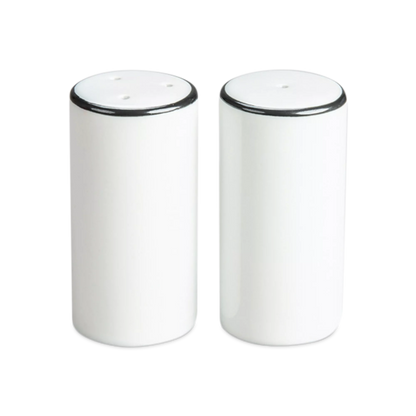 Silhouette - salière et poivrière en porcelaine