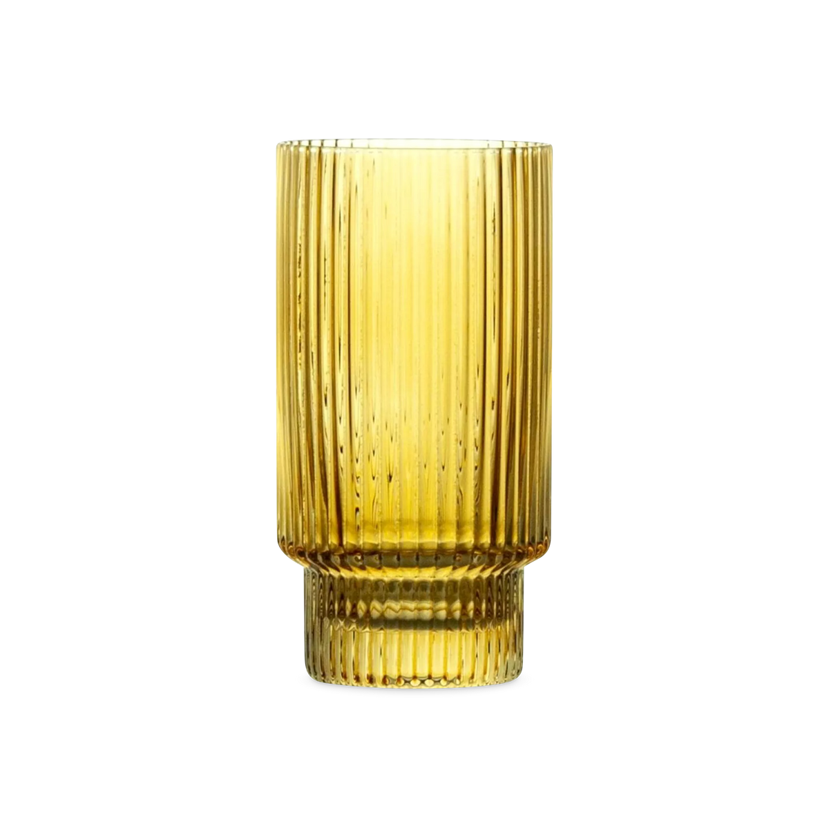 Ribbed - Highball set of 4 glasses