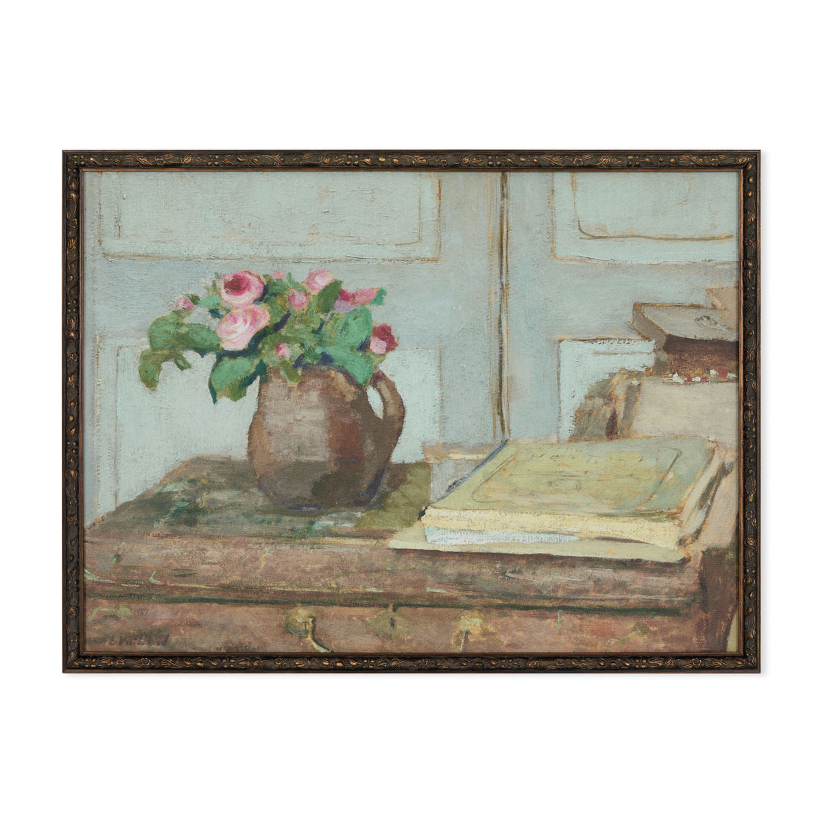 The Artist’s Paint Box - impression avec cadre doré
