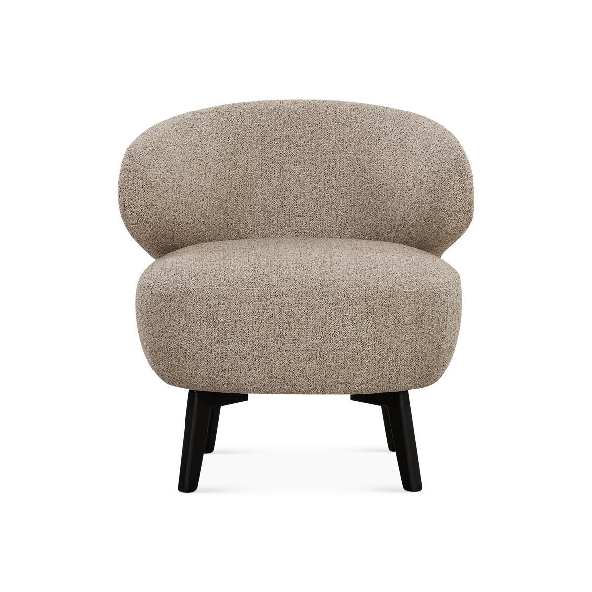 Aila - Fabric-Upholstered Armchair by Furninova