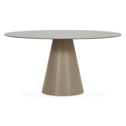 Coco - Table ronde avec plateau en céramique