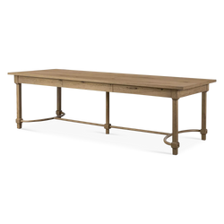 Edison - Table de salle à manger en chêne par Four Hands
