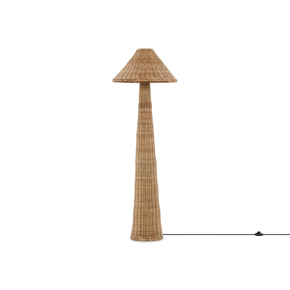 Balamban - lampe sur pied en fibre tressée