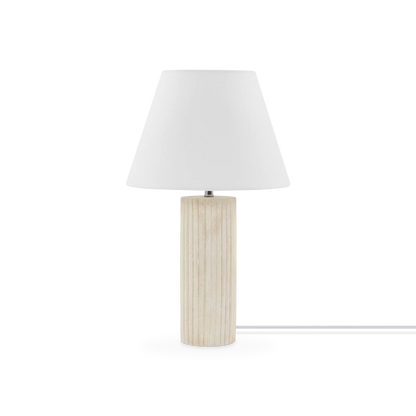 Halo - Table Lamp With White Shade