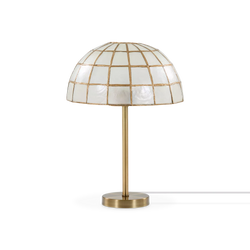Freedom - Lampe de table en coquillage de capiz