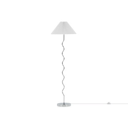 Waves - Floor Lamp with Wavy Structure