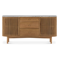 Soho - 3-drawers Oak Sideboard