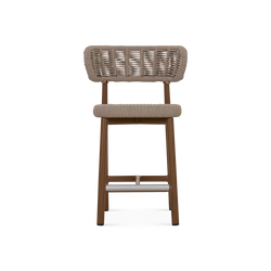 Lady - Outdoor Rope Counter Height Stool