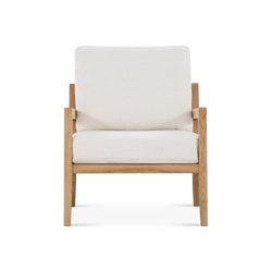 Karetta - Fauteuil en bois de chêne par Furninova