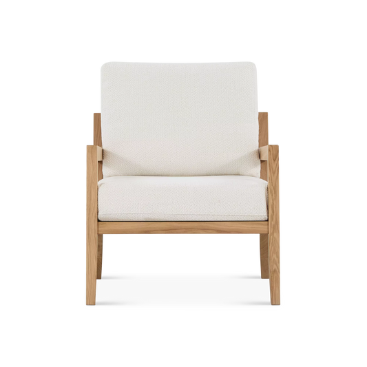 Karetta - Oak Wood Armchair by Furninova