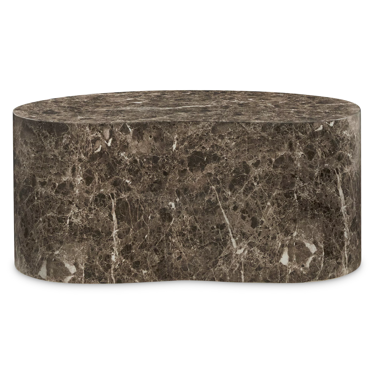 Gabbro - Table basse en béton fibré aspect marbre