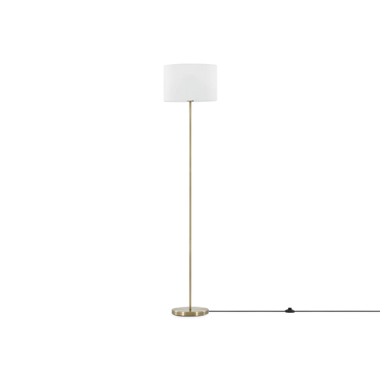 Hotel - lampe de plancher en laiton vieilli