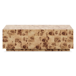 Burl - Wood Coffee Table