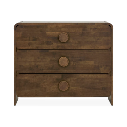 Noemi - commode 3 tiroirs en noyer
