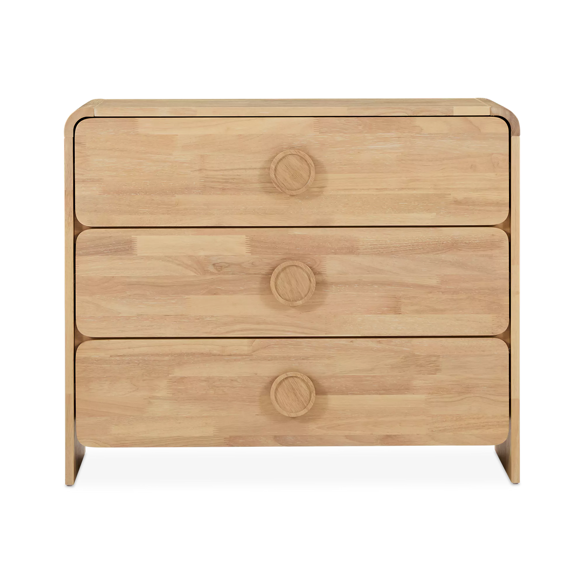 Noemi - commode 3 tiroirs en noyer