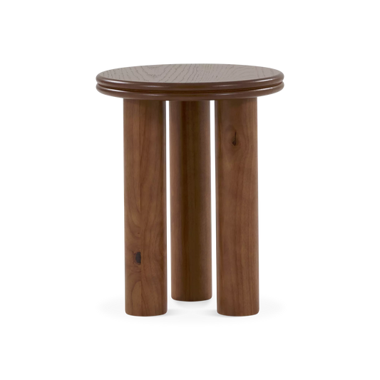 Kara - Table d'appoint ronde en bois
