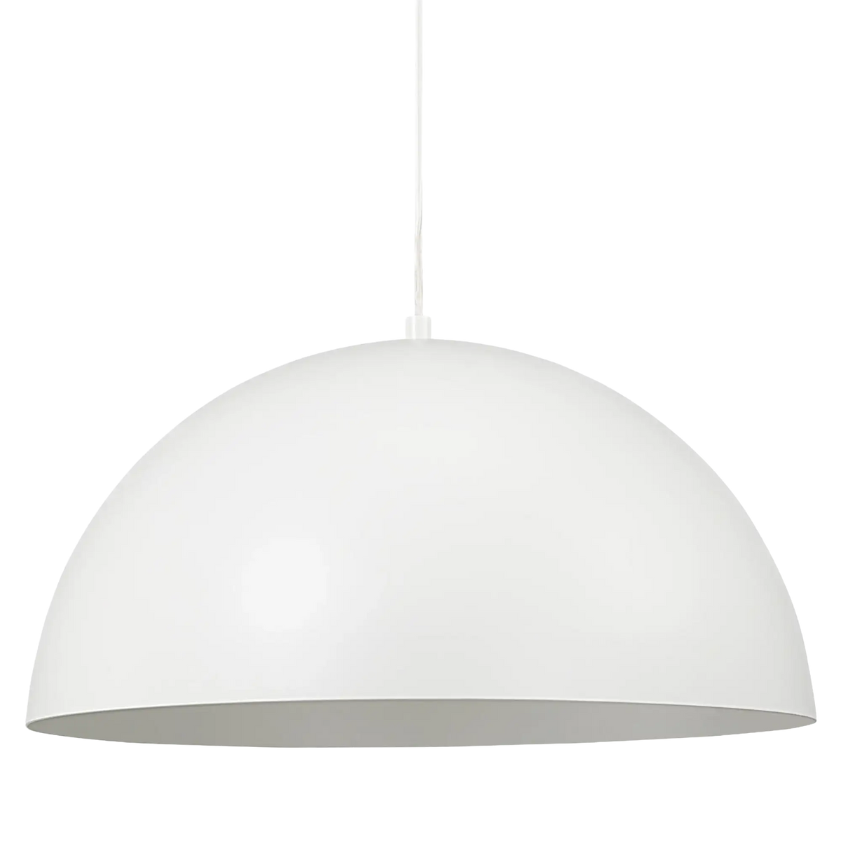 Ozona - large matte off-white ceiling light