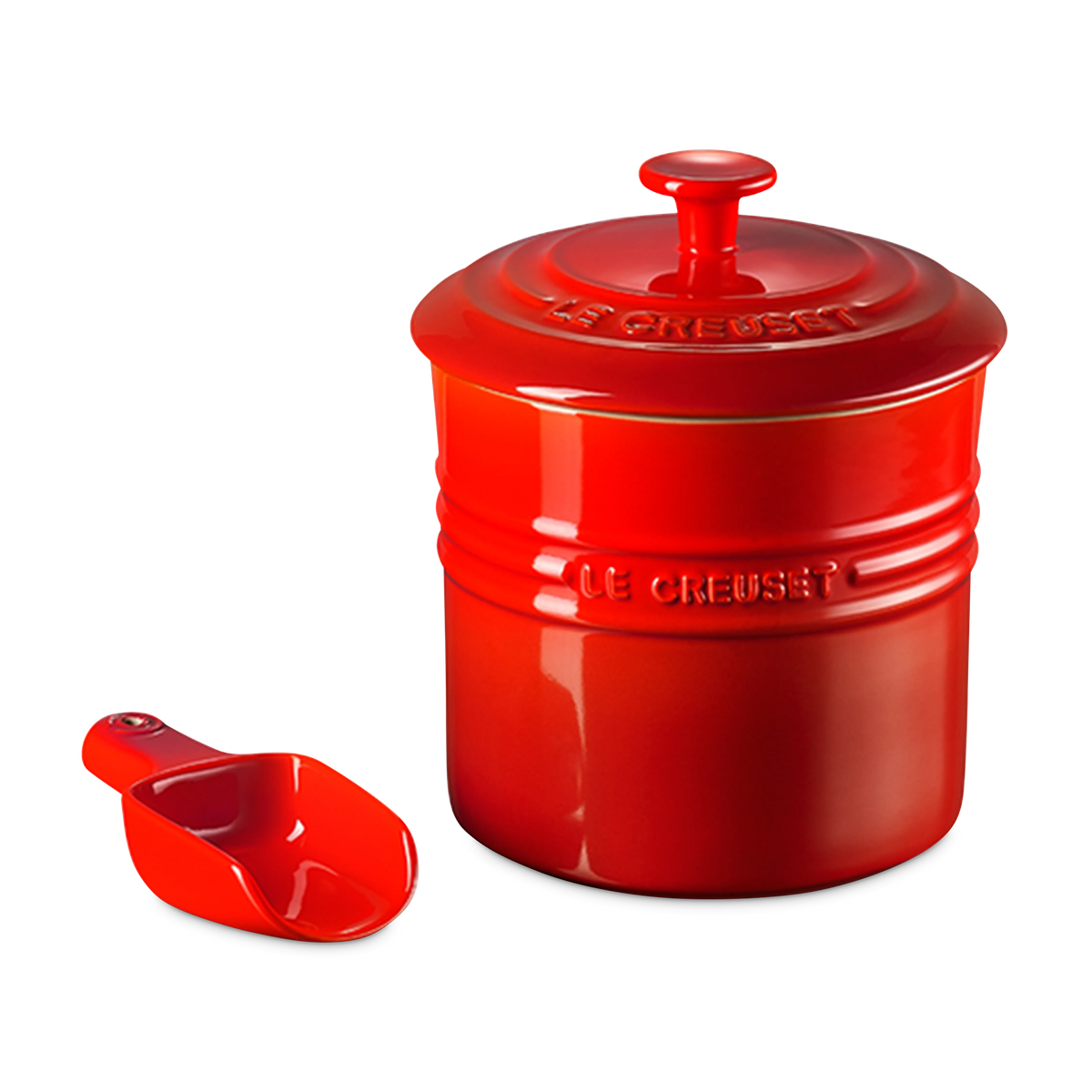 Le Creuset - contenant avec pelle en grès pour animaux