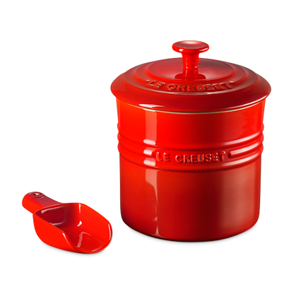 Le Creuset - contenant avec pelle en grès pour animaux