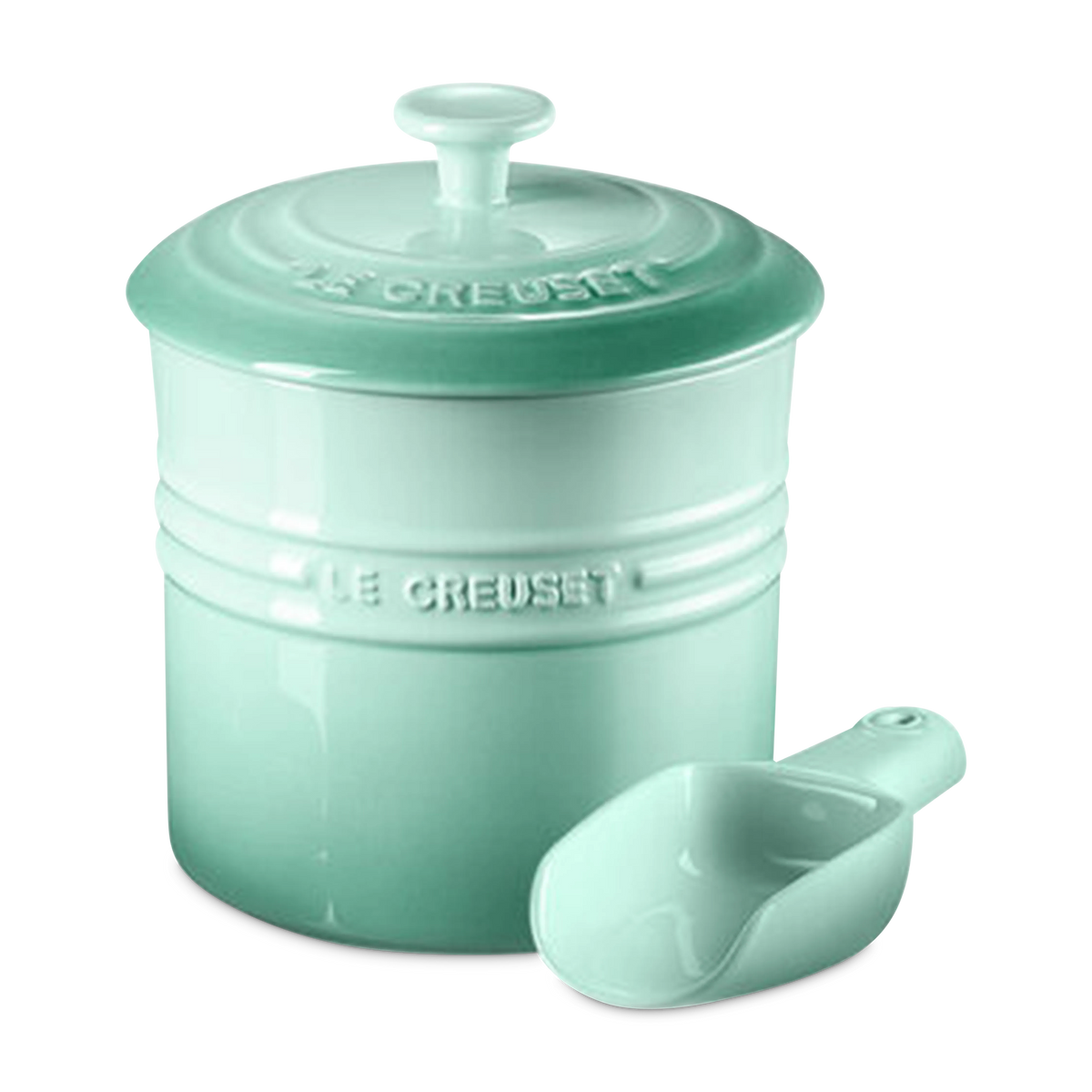 Le Creuset - contenant avec pelle en grès pour animaux