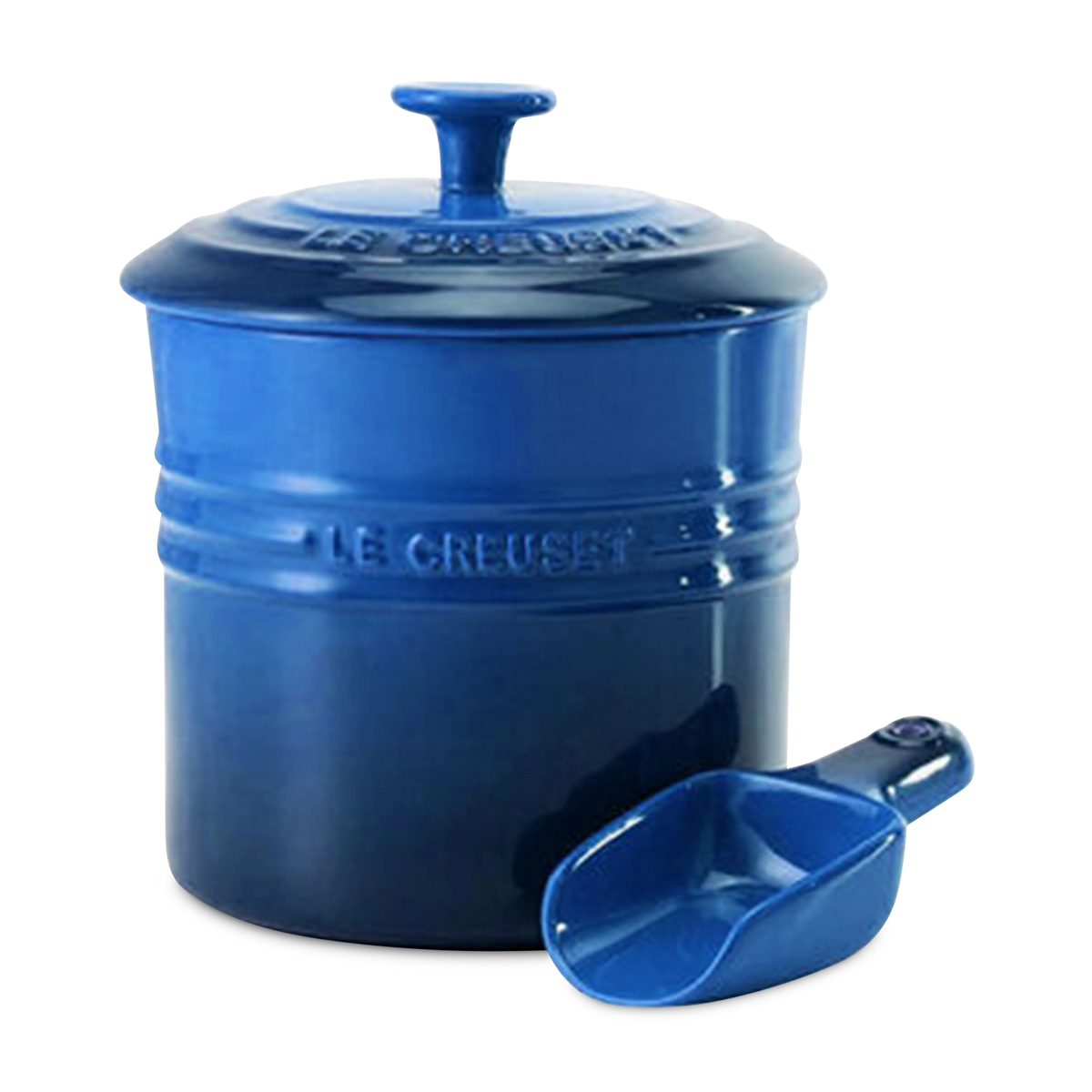 Le Creuset - contenant avec pelle en grès pour animaux