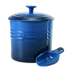 Le Creuset - contenant avec pelle en grès pour animaux