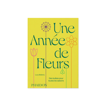 Une année de fleurs - livre de jardinage