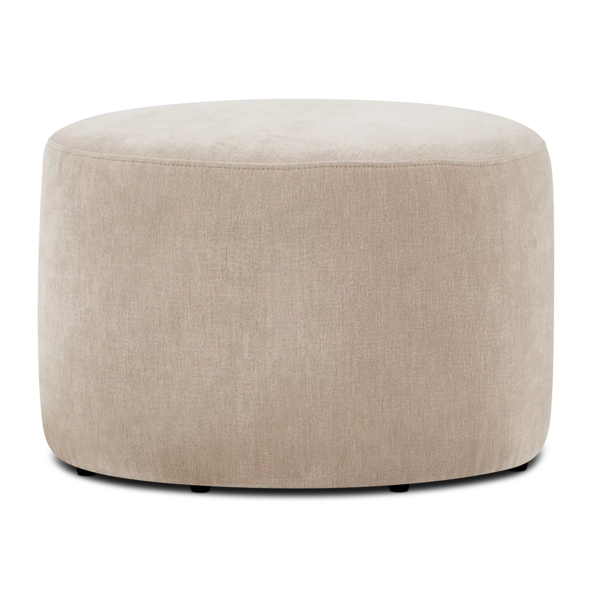 Ovale - Repose-pieds en tissu