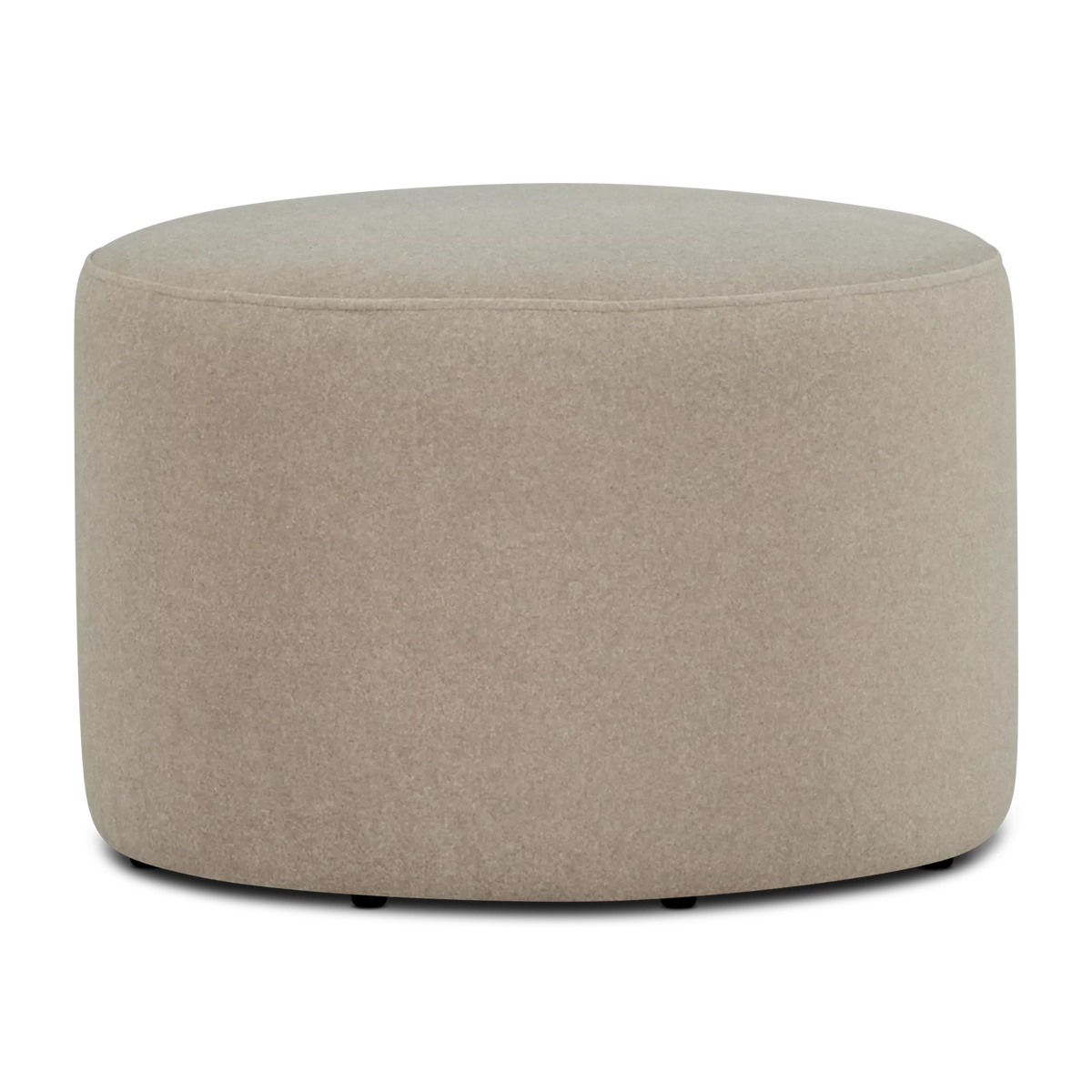 Ovale - Repose-pieds en tissu
