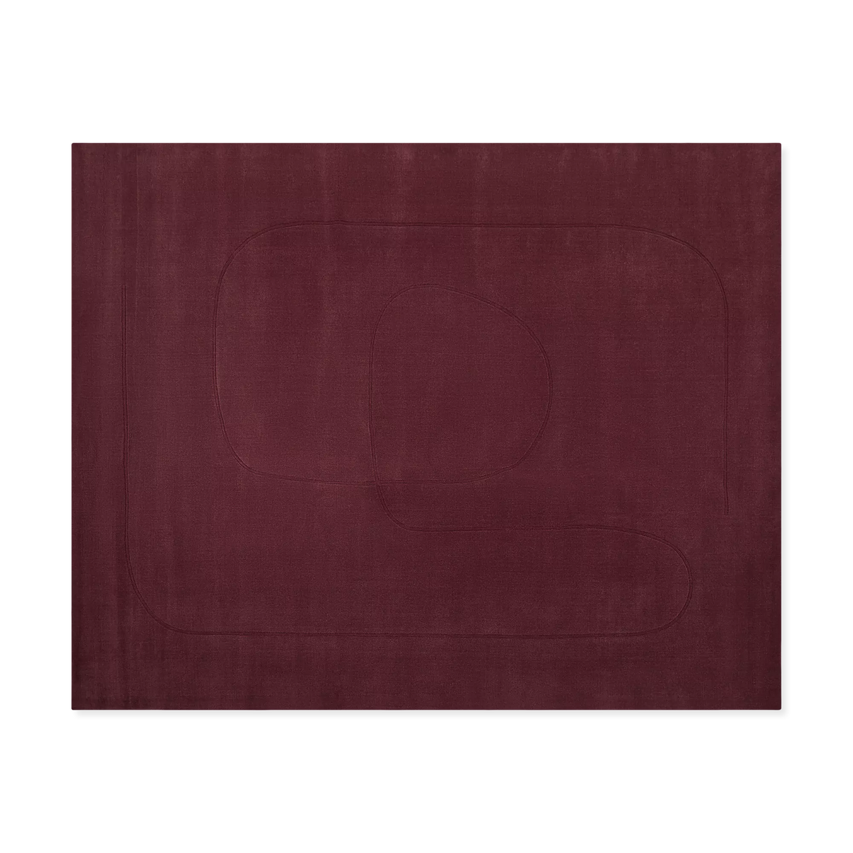 Cursive Expanse - Handcrafted Rug