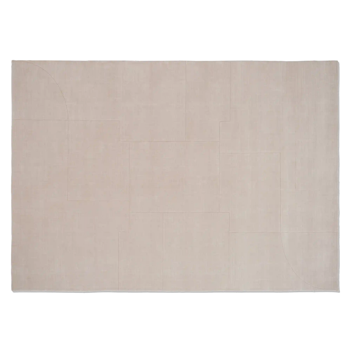 Geometric Maze - Tapis artisanal