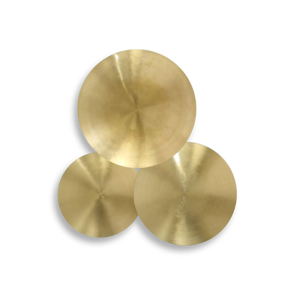 Cymbale - Brass Wall Decor