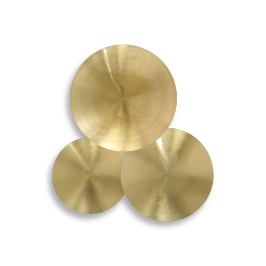 Cymbale - Brass Wall Decor