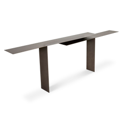 Tee - Table console en bronze