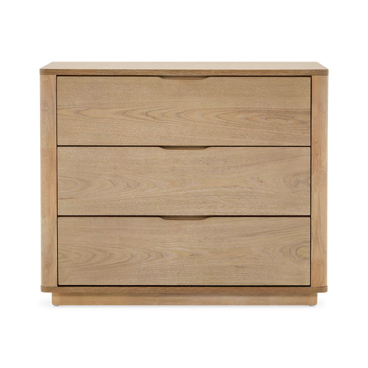 Maiko - Commode 3 tiroirs en bois