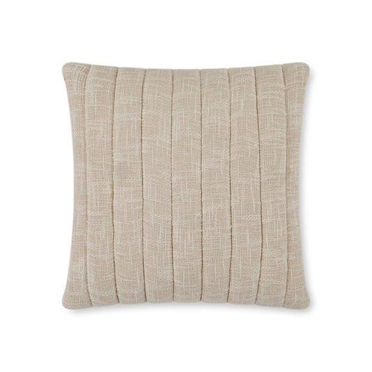 Praid - coussin en coton matelassé avec relief
