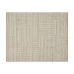 Kubusi - Cotton and Wool Checkered Rug